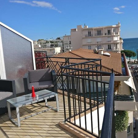 Nice Apartment Last Floor With Terrace And Clear View On The Sea Cannes Kültér fotó