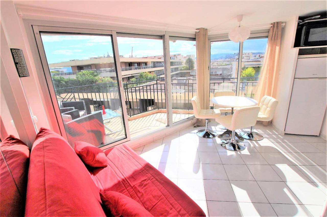 Nice Apartment Last Floor With Terrace And Clear View On The Sea Cannes Kültér fotó